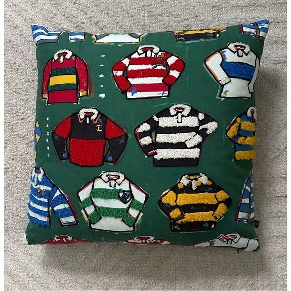 Rowing Blazers x Target Rugby Shirt and Corduroy Throw Pillow - Picture 1 of 2